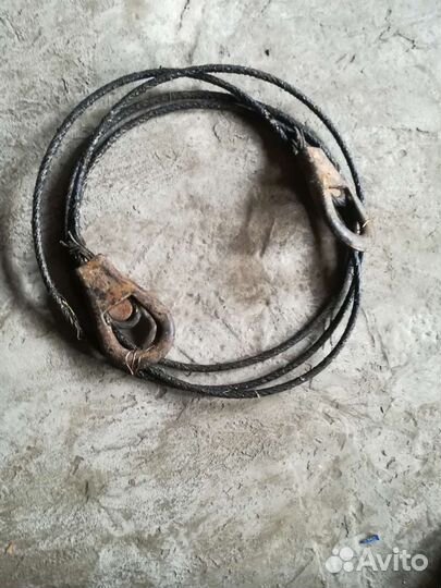 Трос стальной буксировочный 12 мм