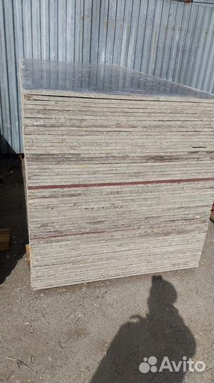 Фанера ламинированная новая и бу