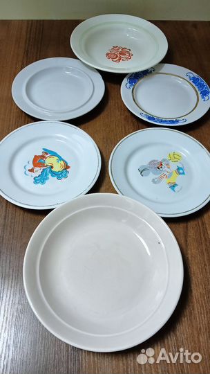 Блюдо большое СССР для холодных и горячих блюд