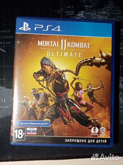 Игра на ps 4 Mortal kombat 11 ultimate
