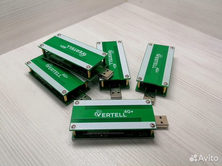 Vertell VT-USB2-M2 с модемом LTE 4G Cat.4, 9, 16
