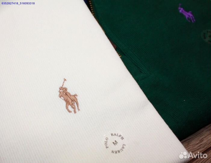 Polo Ralph Lauren джемпер зеленый полузамок (Арт.48604)