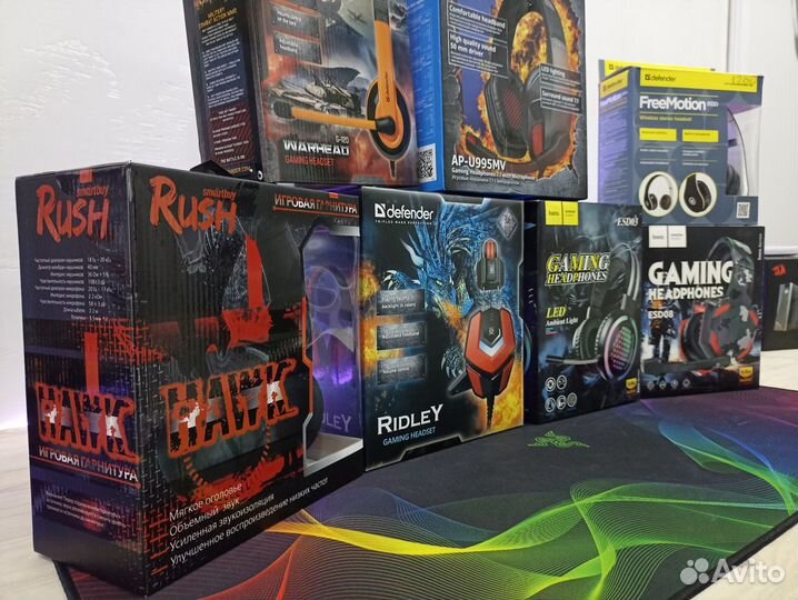 Наушники и гарнитуры для компьютера