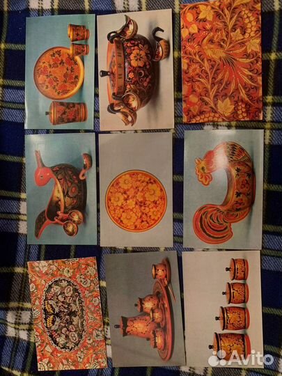 Хохлома открытки