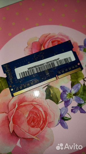 Оперативная память ноутбук ddr3l 2gb