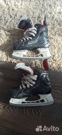 Хоккейные коньки bauer детские 32 размер