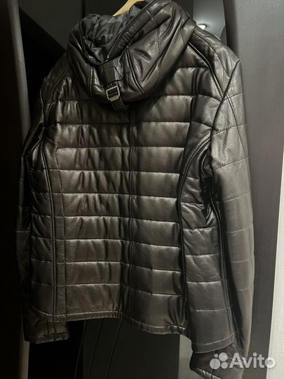 Кожаная куртка мужская брендовая