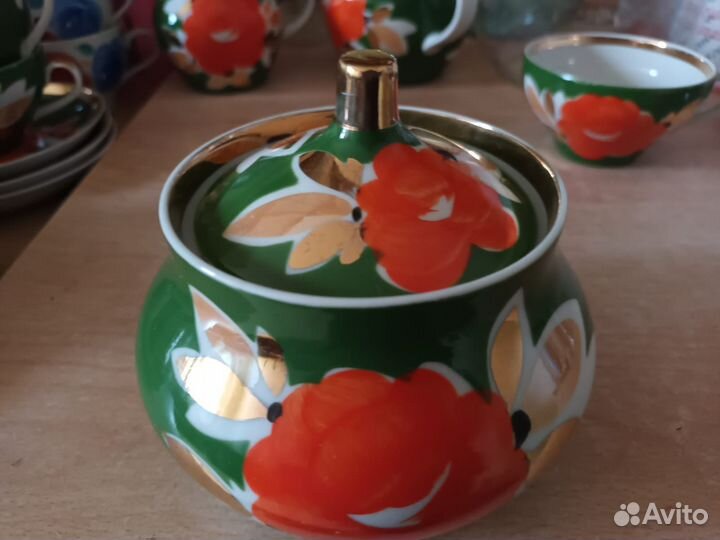 Чайный сервиз времен СССР