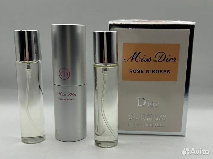 Miss dior rose n roses 3 по 20 мл