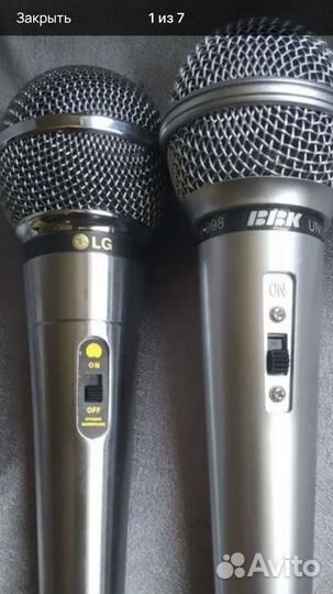 Микрофоны Lg BBK