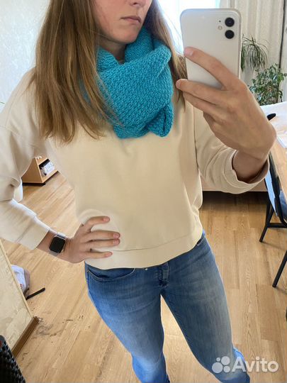 Снуд ручной вязки