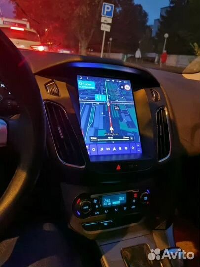 Ford Focus 3 Tesla android Teyes магнитола