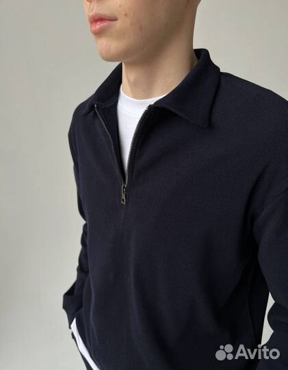 Костюм двойка Old Money (полузамок + штаны)