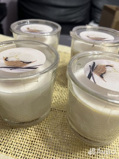 Свечи IKEA sinnlig ароматические, ваниль