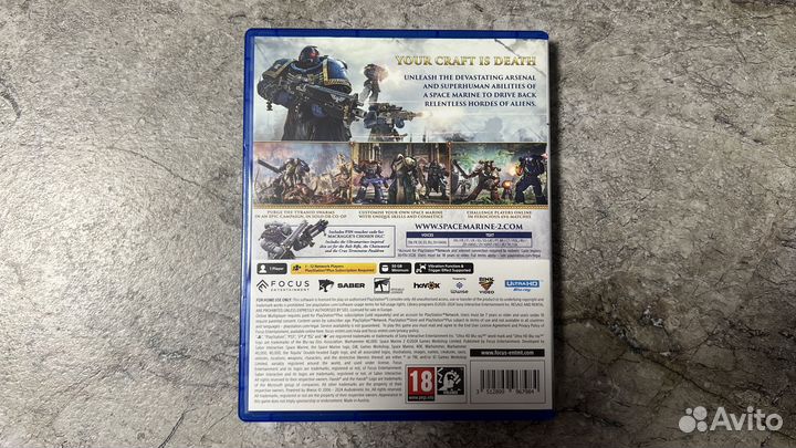 Warhammer 40.000 space marine 2 ps5 диск