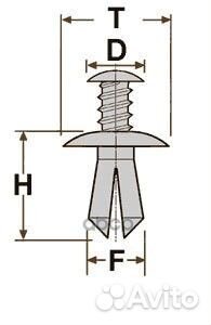 Крепежное изделие 10325 (10) 10325 SSParts