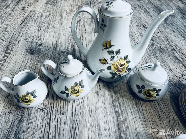 Чайный сервиз Kahla ГДР 50 приборов