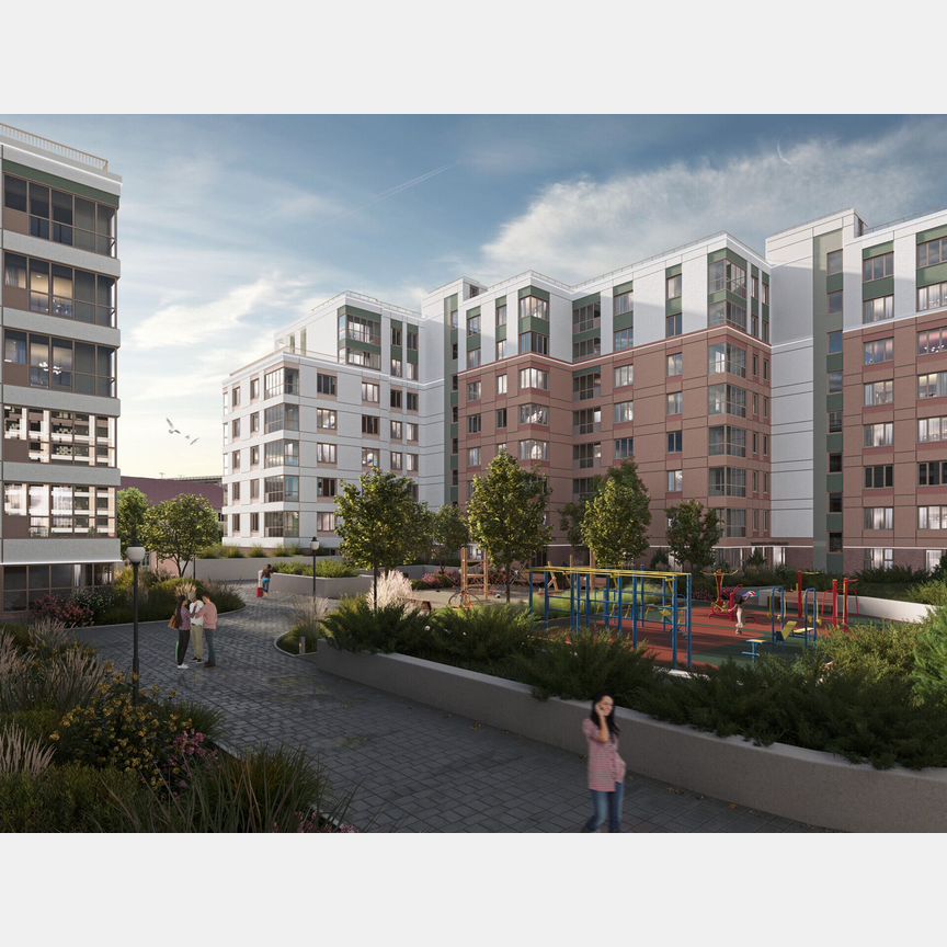 1-к. квартира, 39,3 м², 8/8 эт.