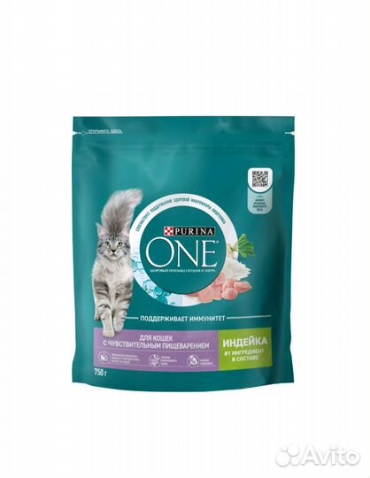 Сухие и влажные корма для кошек