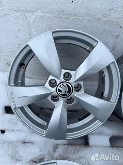 Литые диски Skoda 5х100 R15