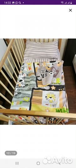 Постельное белье в детскую кроватку