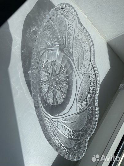 Ваза хрустальная СССР