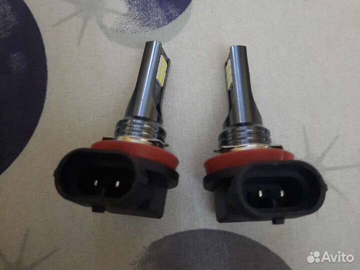 Противотуманки в бампер тойота королла