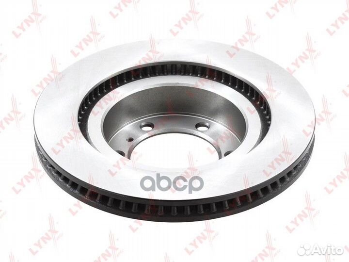 Диск тормозной передний (338x32) перед прав/л