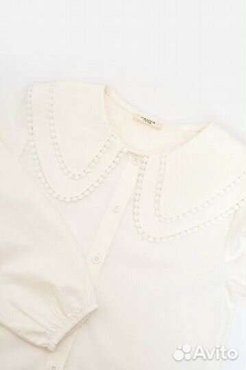 Блузка белая в школу новая