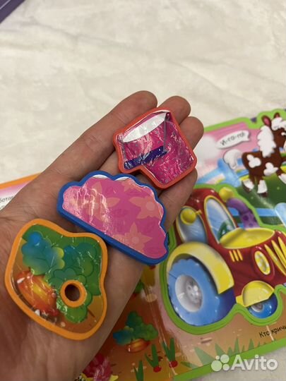 Книги с мягкими пазлами