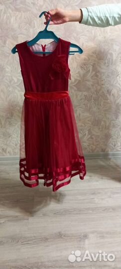 Платье для девочки новогоднее