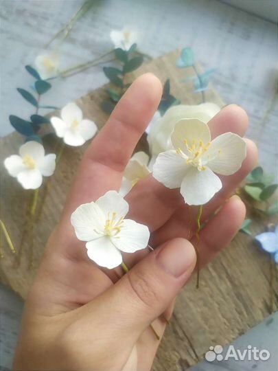 Шпильки для волос. Шпильки невесты. Ручная Работа