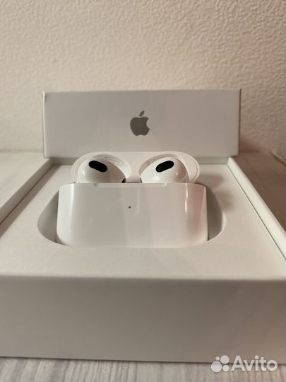 Беспроводные наушники apple airpods 3