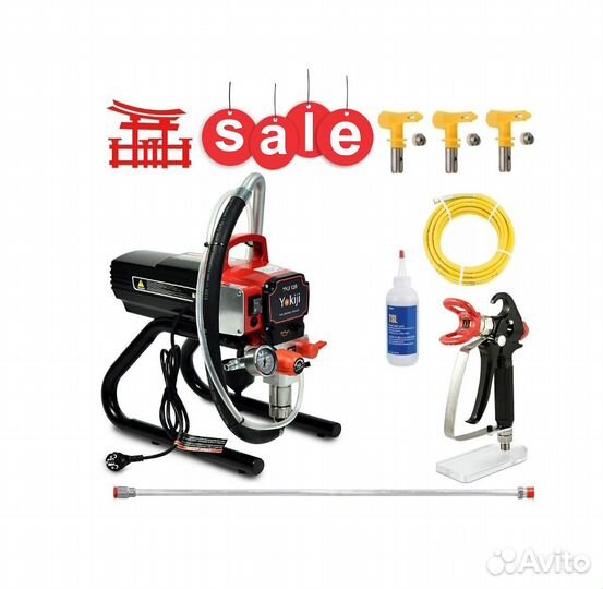 Yokiji 120 окрасочный аппарат Пятигорск