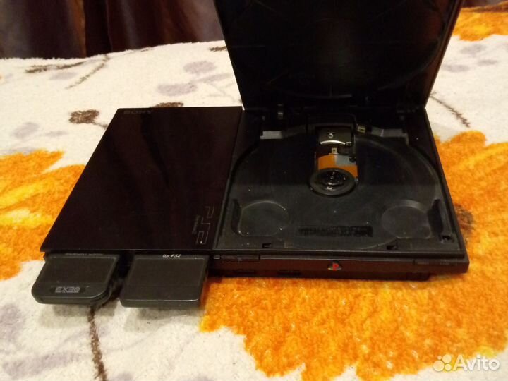 Sony PS2 с дисками