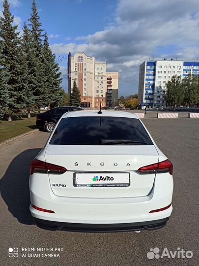 Skoda Rapid 1.6 AT, 2022, 33 300 км