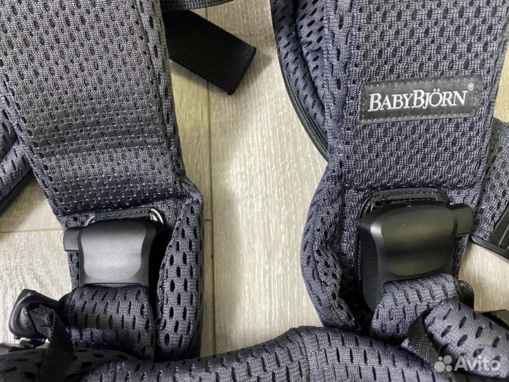 Эргорюкзак BabyBjorn One Air 3D Mesh, antracite