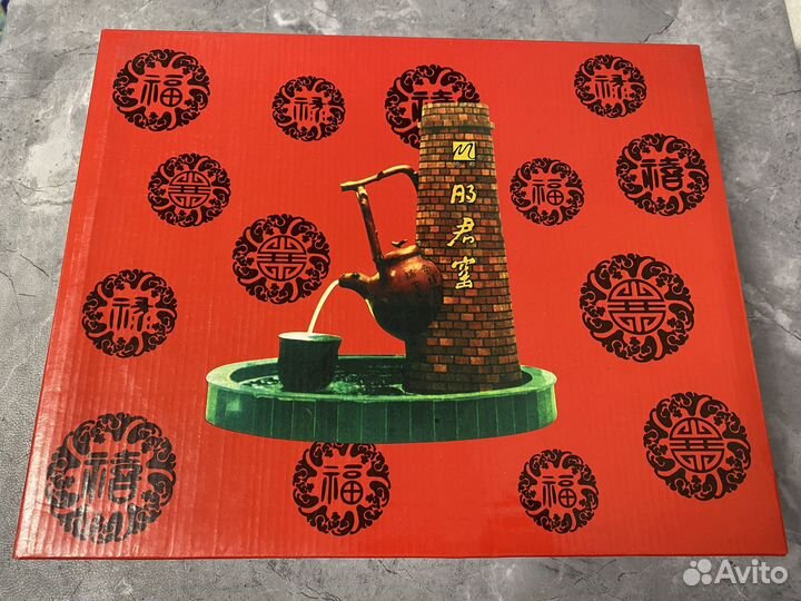 Подарочный набор для чайной церемонии глина