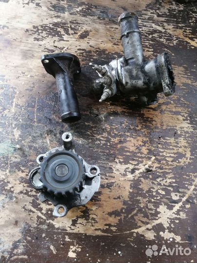 Фланец охлаждения помпа 1.9tdi agr фольксваген