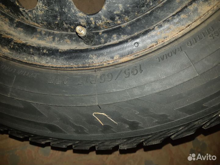 Зимние колеса на Фольксваген Поло 195*65*15