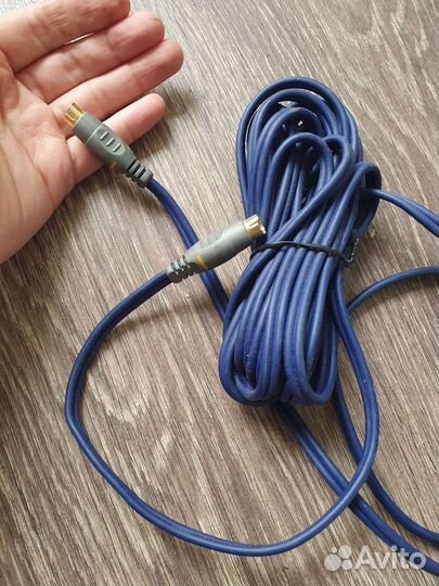 Кабель телевизионный 5 метров, 3 метра