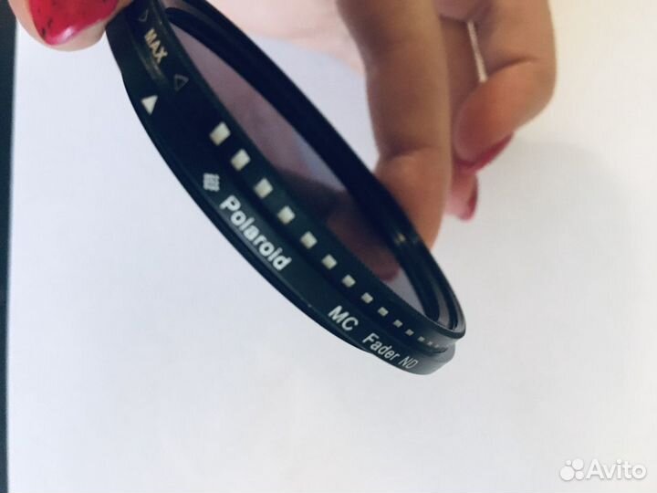 Нейтральный регулируемый серый фильтр Polaroid 58м