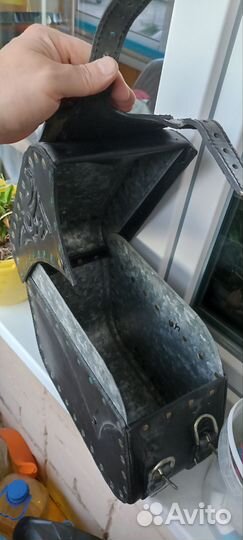 Кожаные кофры для мотоцикла