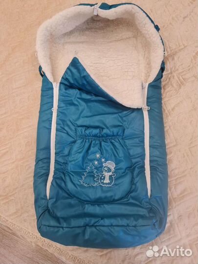 Конверт из натуральной овчины