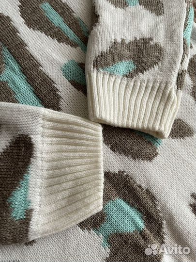 Свитер женский леопардовый принт 42-44