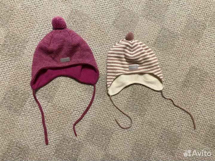 2 зимние шапки Lassie