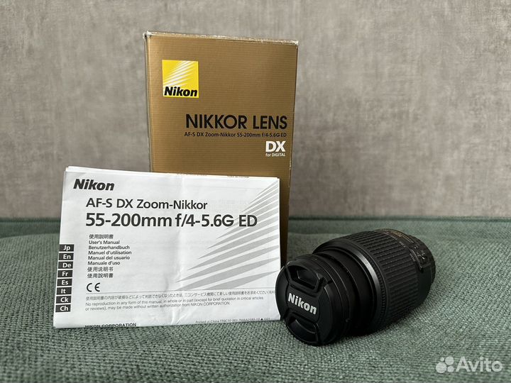 Объектив nikon 55-200mm f/4-5.6G ED