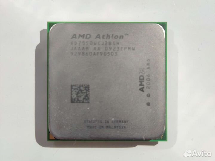 Процессор athlon 7550 и кулер cooler master