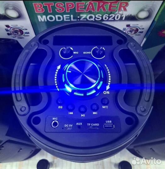 Блютуз колонка с караоке