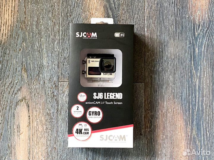 Экшн камера sjcam SJ6 Legend + аксессуары